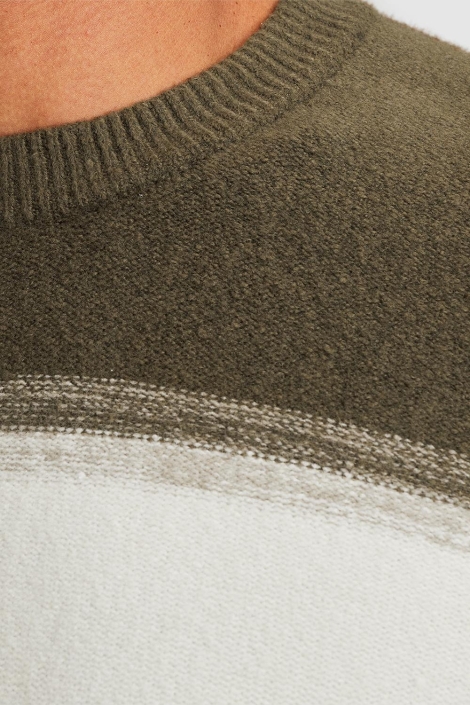Cast Iron crewneck regular fit cotton blend